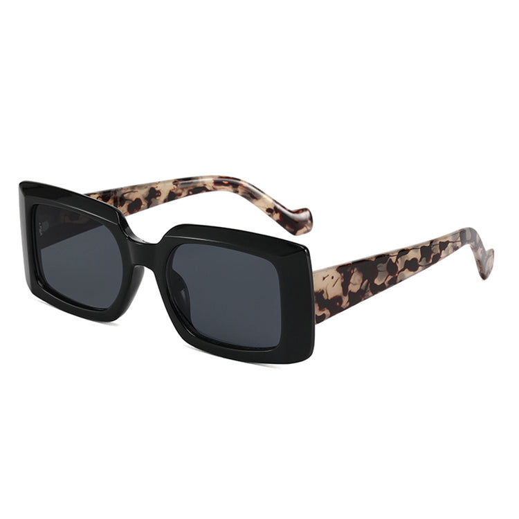 RILEY RETRO SQUARE FRAME - TEAL