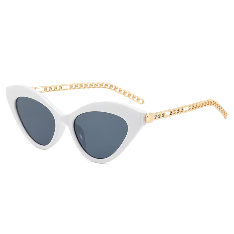 Harley Women's UV400 Chain-Link Cat-Eye Sunglasses - The Shades Room