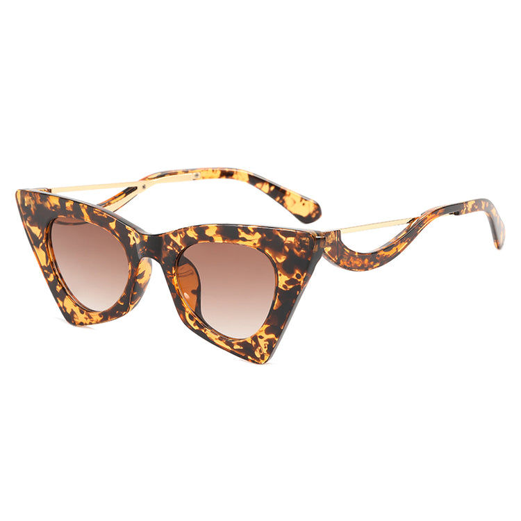 Victoria Womne's Vintage Square Cat Eye UV400 Sunglasses