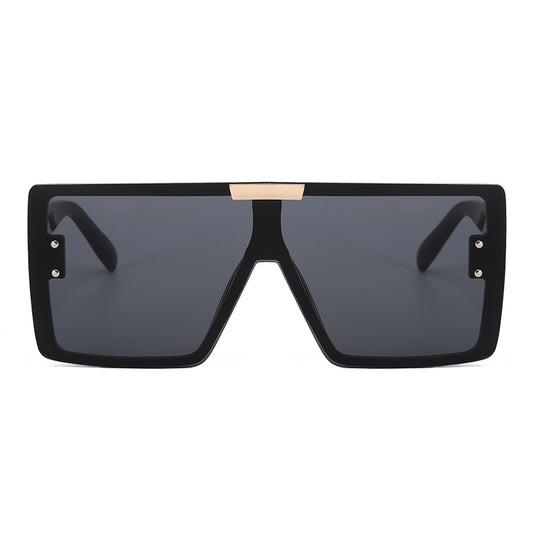 ORLANDO Unisex Oversized UV400 Flat Top Frame Sunglasses