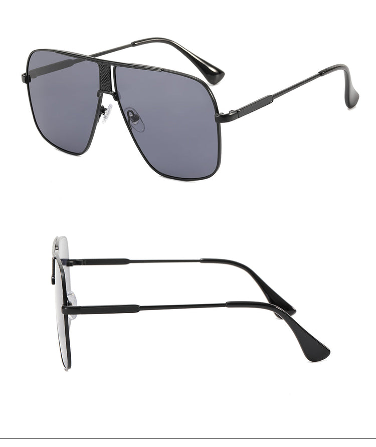 JORDAN UNISEX LARGE UV400 METAL FRAME AVIATOR SUNGLASSES