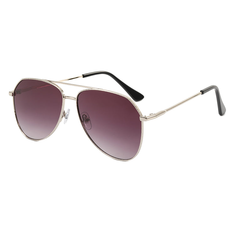 NIX MEN'S METAL AVIATOR FRAME UV400 GRADIENT SUNGLASSES