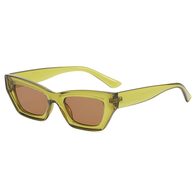 ANGEL WOMEN'S UV400 SMALL FRAME CAT EYE SUNGLASSES