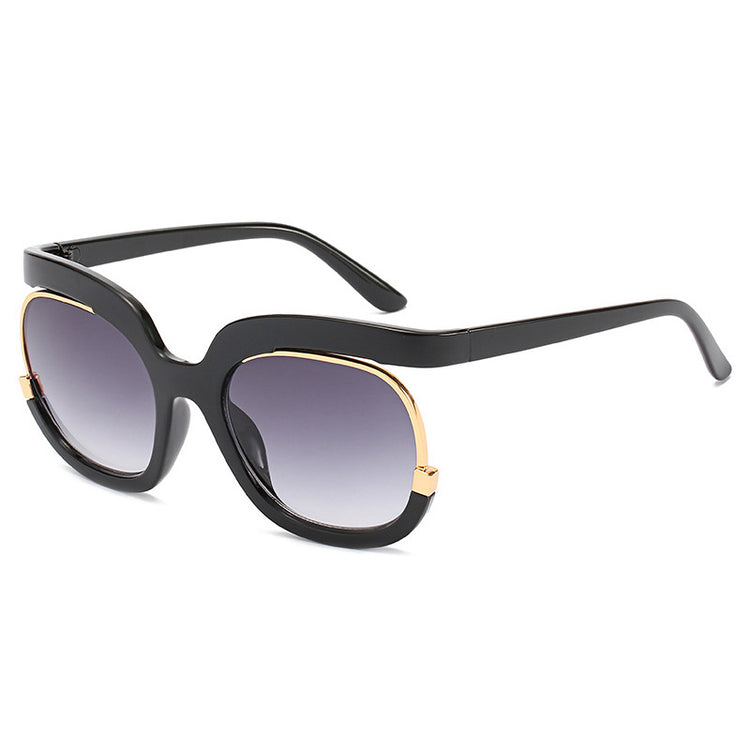 ERYKAH WOMEN'S UV400 OVERSIZED SQUARE FRAME SUNGLASSES