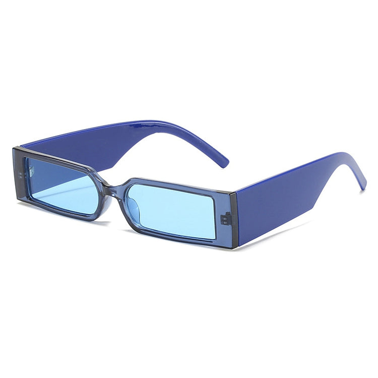 MIA SMALL UNISEX UV400 VINTAGE RECTANGLE SUNGLASSES