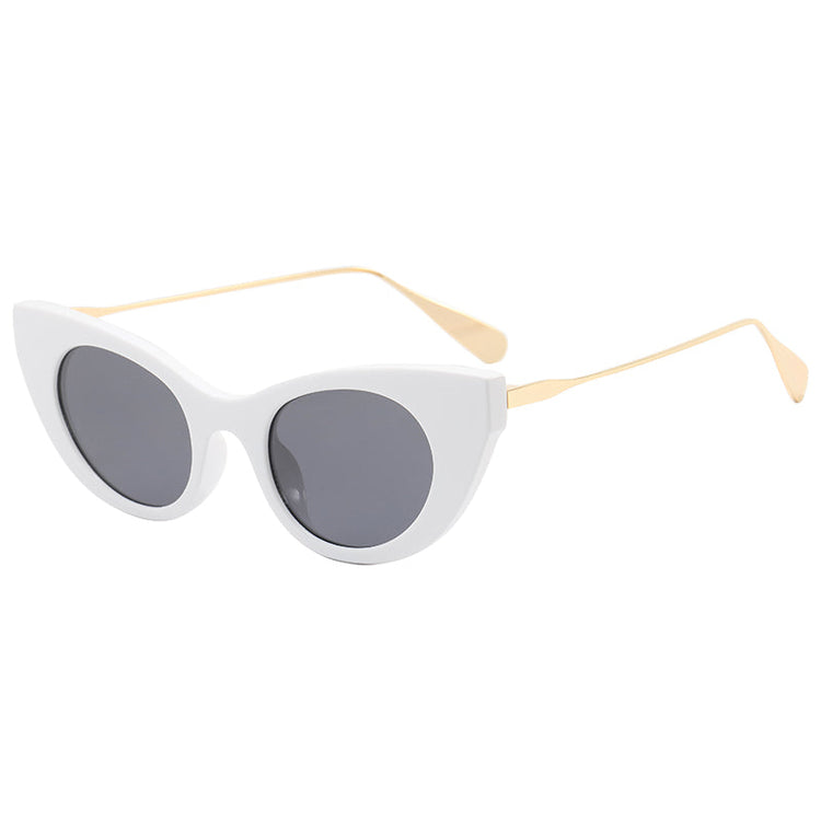 MAUREEN WOMEN'S UV400 VINTAGE CAT EYE SUNGLASSES