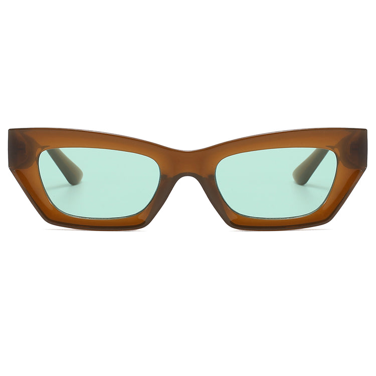ANGEL WOMEN'S UV400 SMALL FRAME CAT EYE SUNGLASSES
