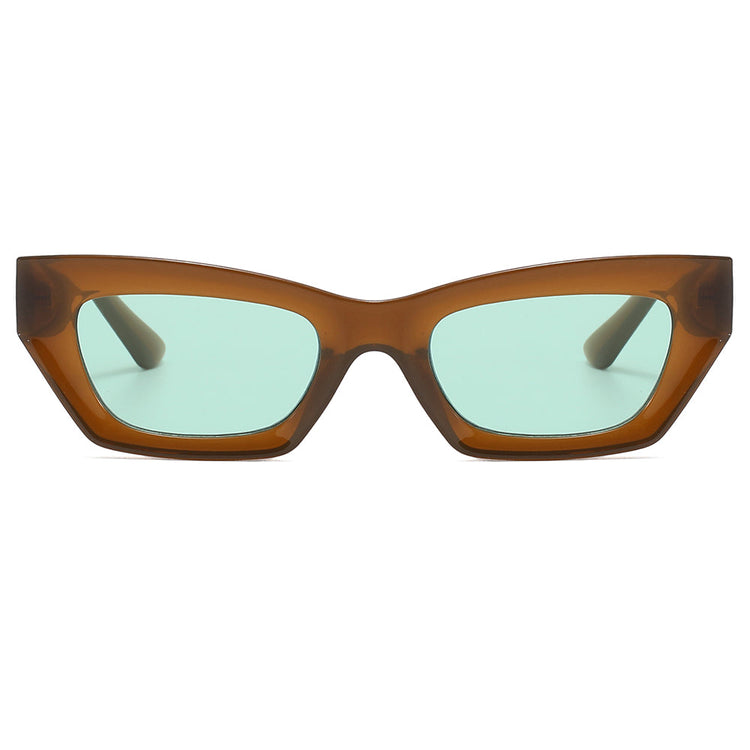 ANGEL WOMEN'S UV400 SMALL FRAME CAT EYE SUNGLASSES