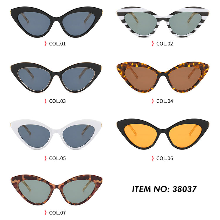 Harley Women's UV400 Chain-Link Cat-Eye Sunglasses - The Shades Room