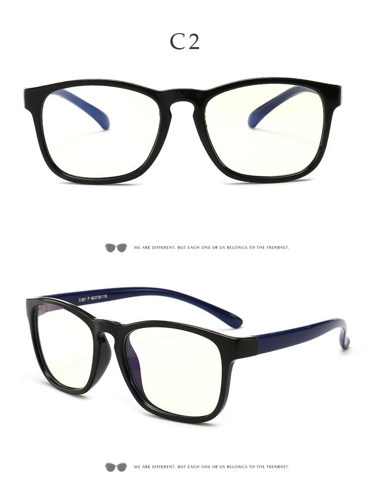 GEORGE CHILDREN'S ANTI-BLUE LIGHT BLOCKING RECTANGULAR FRAME GLASSES