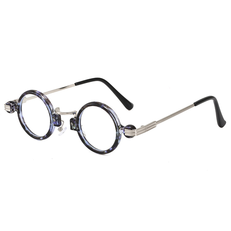 LEE UNISEX UV400 SMALL RETRO STEAMPUNK ROUND GLASSES