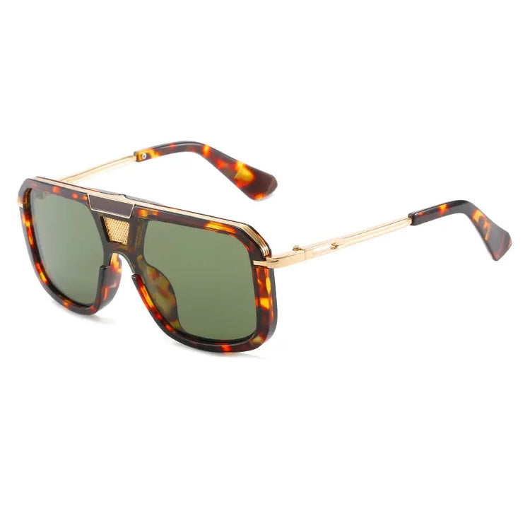 JAY MEN'S OVERSIZED UV 400 AVIATOR FRAME SUNGLASSES