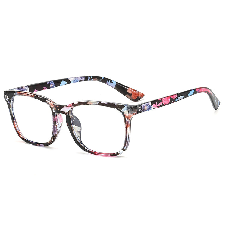 KRIS VINTAGE SQUARE BLUE LIGHT FRAME
