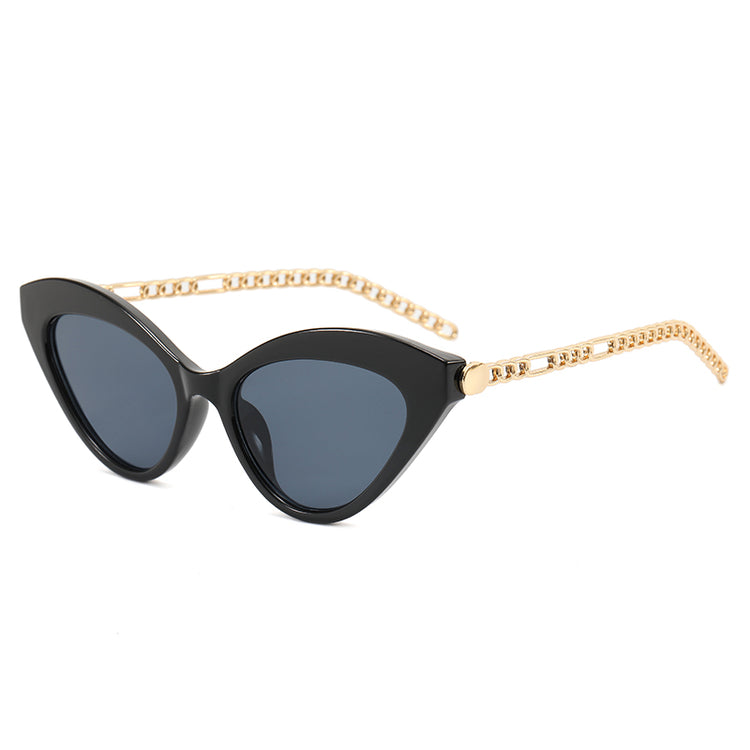 Harley Women's UV400 Chain-Link Cat-Eye Sunglasses - The Shades Room