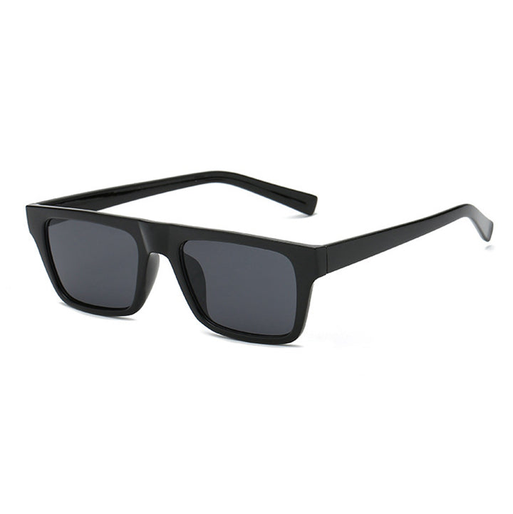 ALEXANDRE UNISEX SMALL GRADIENT RETRO RECTANGULAR FRAME SUNGLASSES