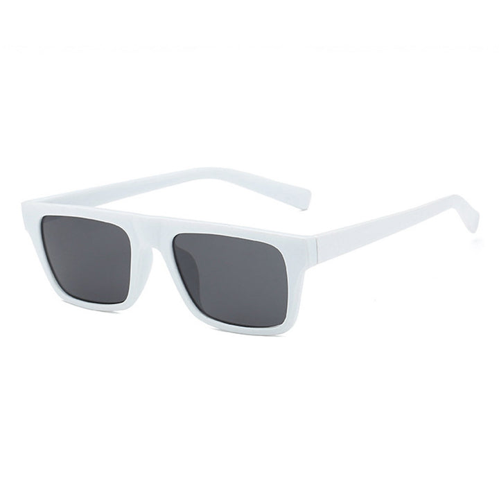 ALEXANDRE UNISEX SMALL GRADIENT RETRO RECTANGULAR FRAME SUNGLASSES