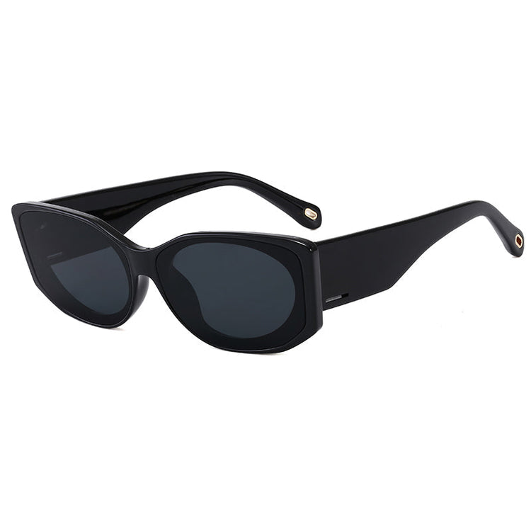CHARLIE UNISEX UV 4000 RETRO BOLD OVAL FRAME SHADES