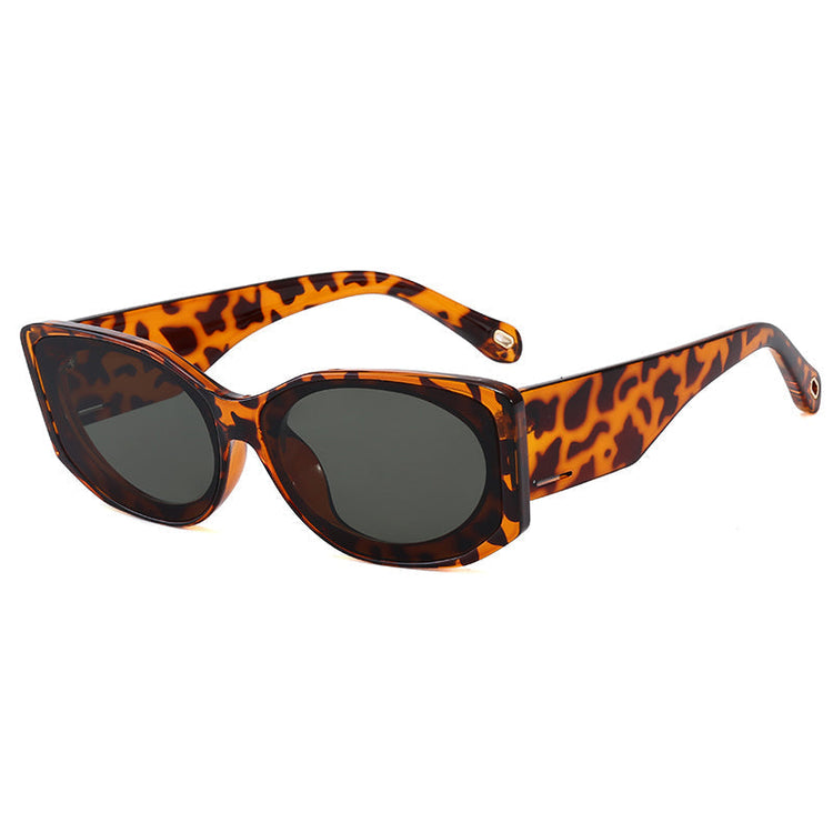 CHARLIE UNISEX UV 4000 RETRO BOLD OVAL FRAME SHADES