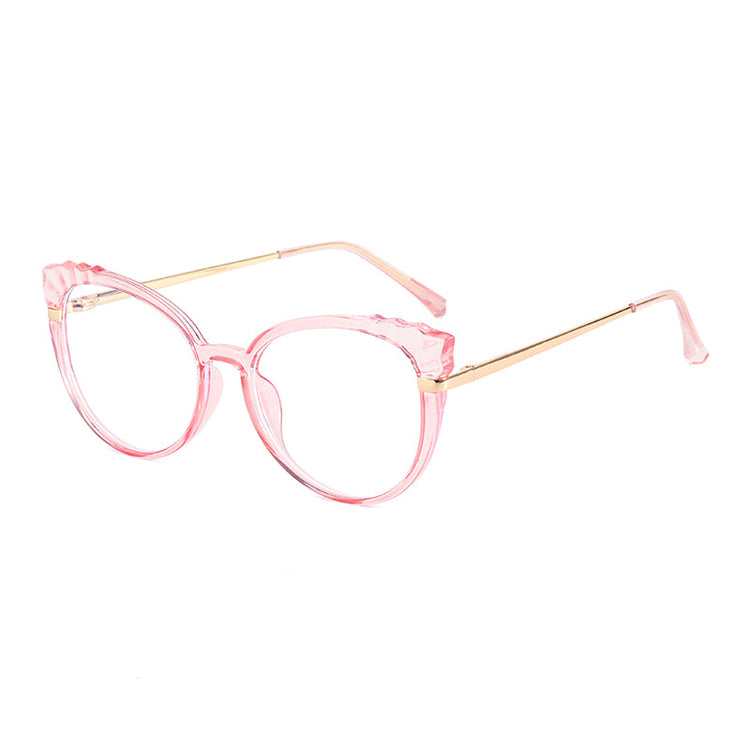 AMY WOMENS TRANSPARENT CAT EYE ANTI BLUE LIGHT BLOCKING GLASSES