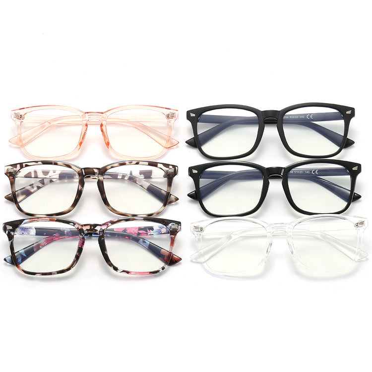 KRIS VINTAGE SQUARE BLUE LIGHT FRAME