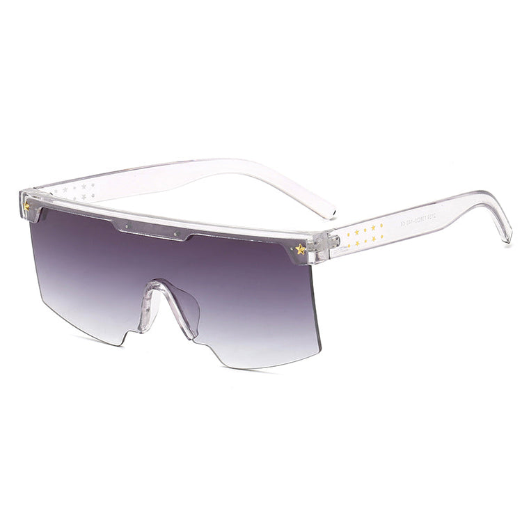PHOENIX UNISEX UV400 FLAT TOP SHIELD FRAME SUNGLASSES