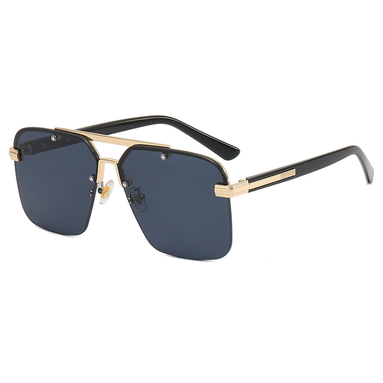 JORDYN METAL AVIATOR FRAME UV400 GRADIENT MEN'S SUNGLASSES
