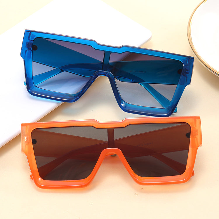 SKYLAR Unisex Oversized Square Frame UV400 Sunglasses
