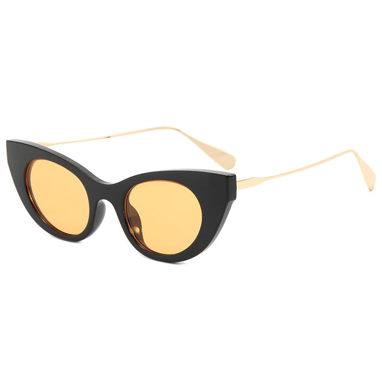 MAUREEN WOMEN'S UV400 VINTAGE CAT EYE SUNGLASSES