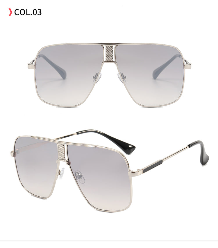 JORDAN UNISEX LARGE UV400 METAL FRAME AVIATOR SUNGLASSES