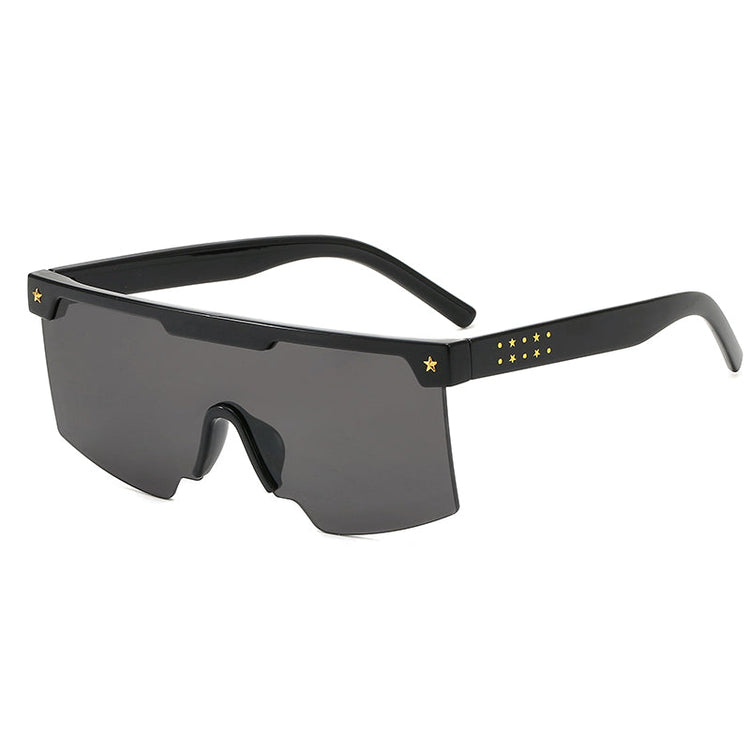 PHOENIX UNISEX UV400 FLAT TOP SHIELD FRAME SUNGLASSES