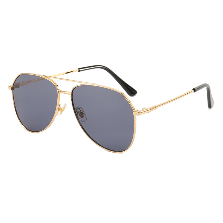 NIX MEN'S METAL AVIATOR FRAME UV400 GRADIENT SUNGLASSES