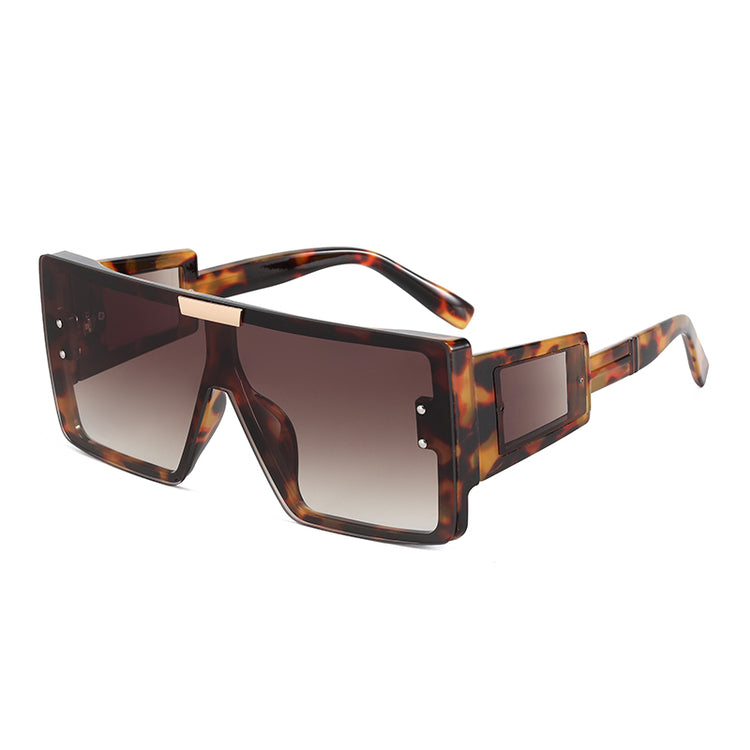 ORLANDO OVERSIZED FLAT TOP FRAME -GREEN