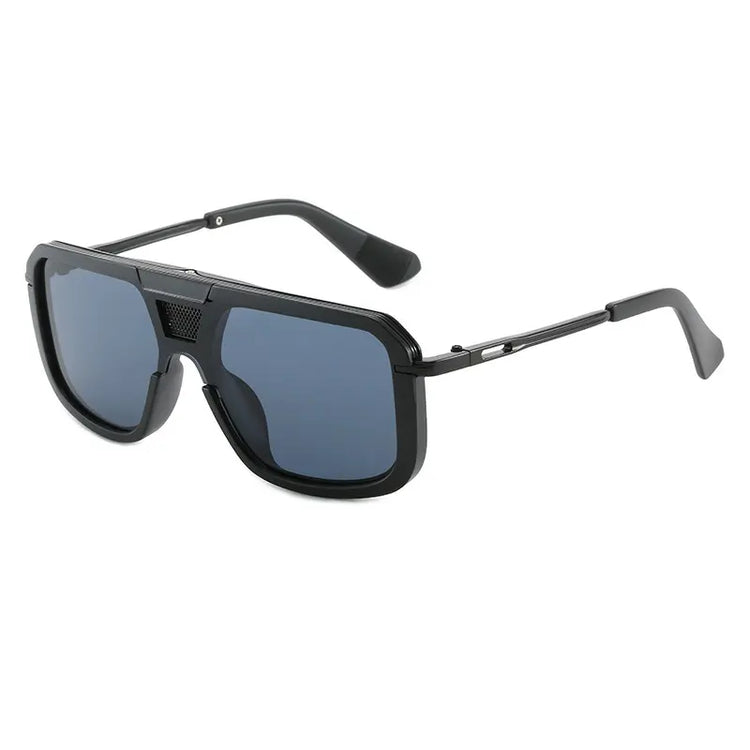 JAY MEN'S OVERSIZED UV 400 AVIATOR FRAME SUNGLASSES