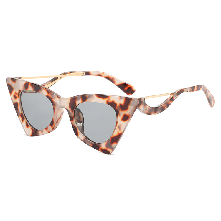 Victoria Womne's Vintage Square Cat Eye UV400 Sunglasses