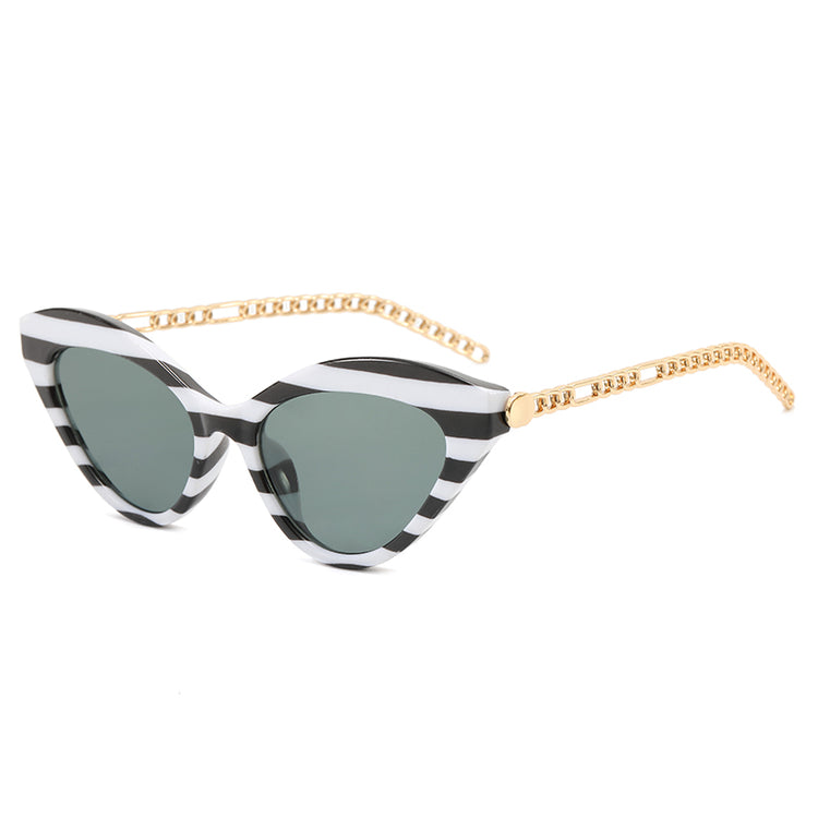 Harley Women's UV400 Chain-Link Cat-Eye Sunglasses - The Shades Room