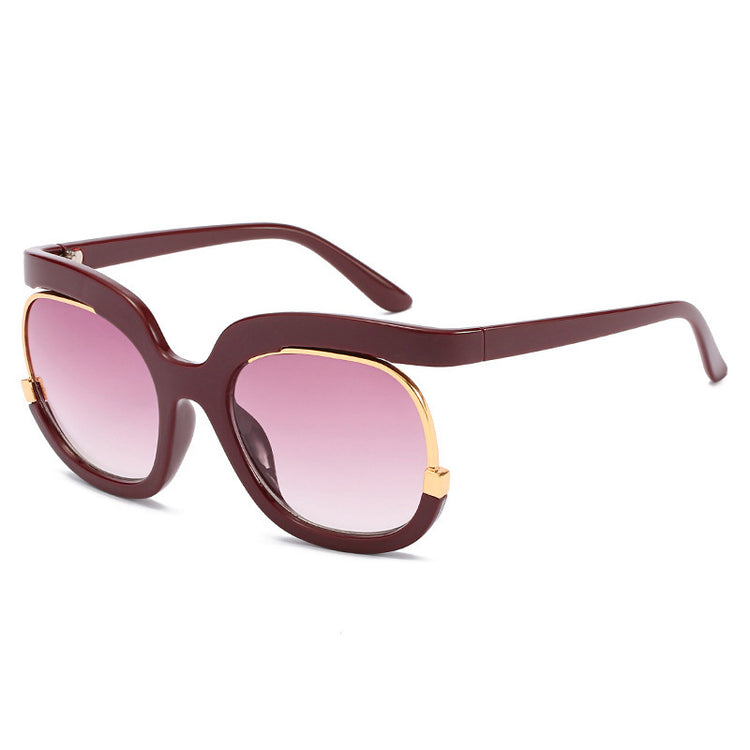 ERYKAH WOMEN'S UV400 OVERSIZED SQUARE FRAME SUNGLASSES