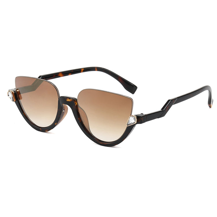 HELEN WOMEN'S UV400 VINTAGE CAT EYE SUNGLASSES