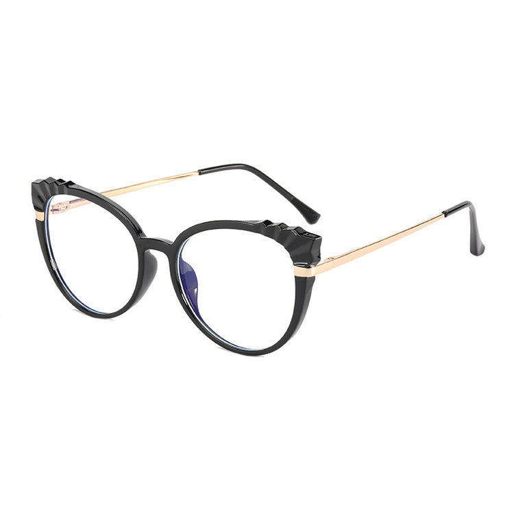 AMY WOMENS TRANSPARENT CAT EYE ANTI BLUE LIGHT BLOCKING GLASSES