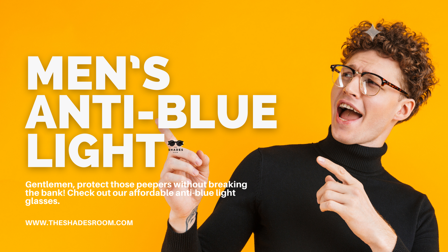 Shop Quality Fashion Frames & Blue Light Lenses For Men