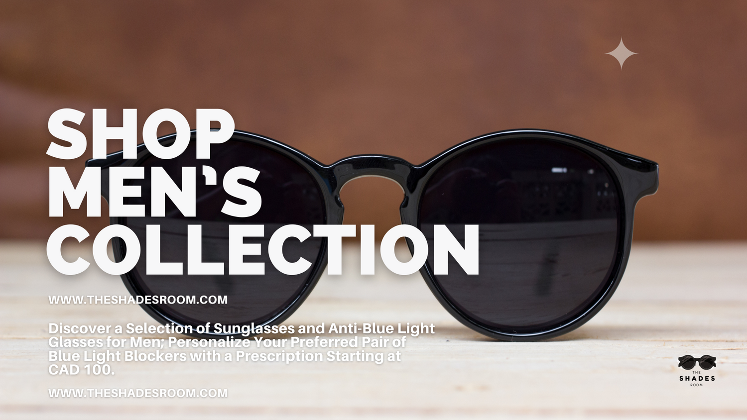 Shop Men's Sunglasses &Anti-Blue Light Shades
