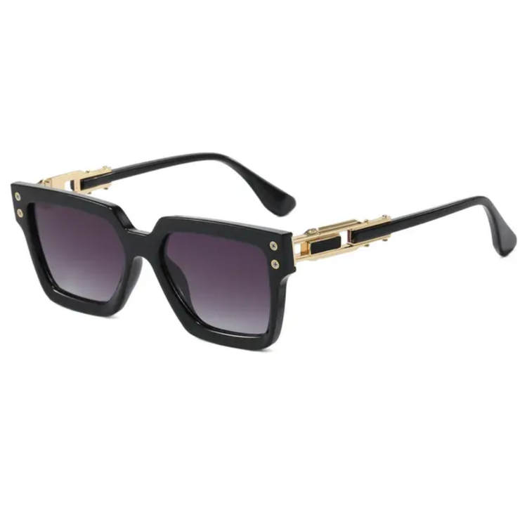 Bevi Retro Polarized Sunglasses - Oversized Cateye Frame UV400 Protection For Men & Women