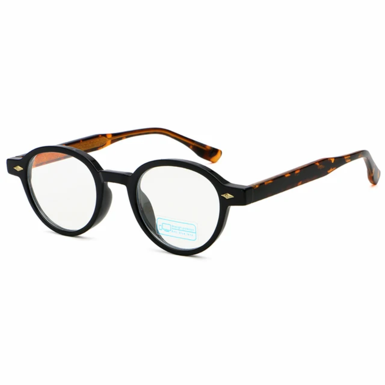 Pixel Unisex Round Frame Anti-Blue Light Blocking Glasses