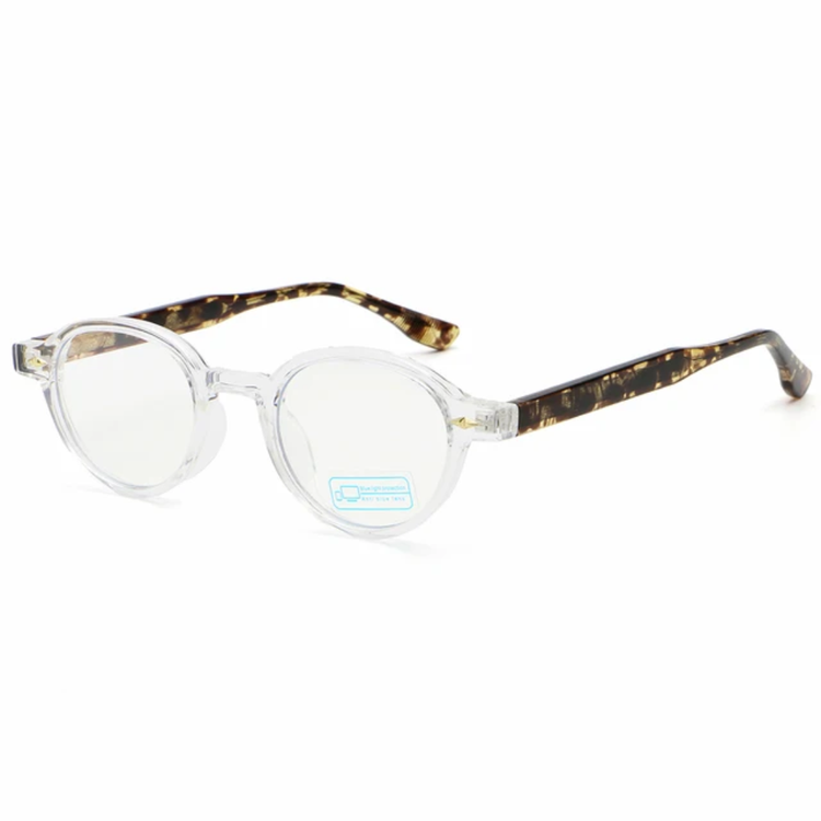Pixel Unisex Round Frame Anti-Blue Light Blocking Glasses