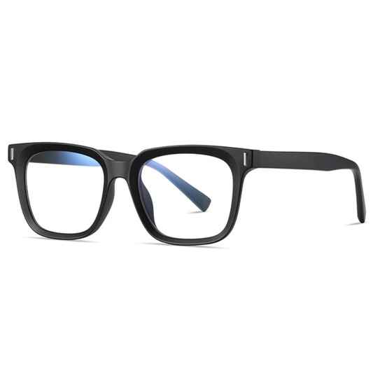 Asher Unisex Square Frame Anti-Blue Light Blocking Glasses
