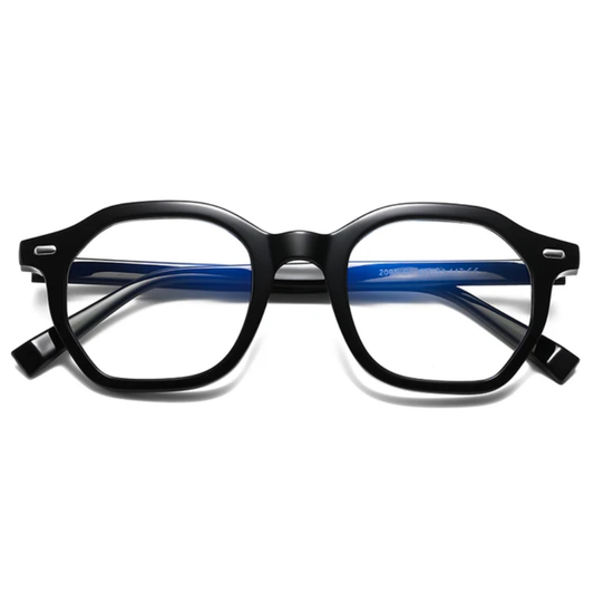 Greyson Unisex Polygon Frame Anti-Blue Light Glasses