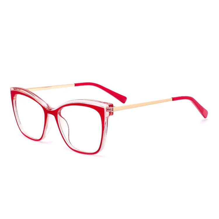 River Women's Two Tone Cat Eye Anti-Blue Light Blocking Glasses