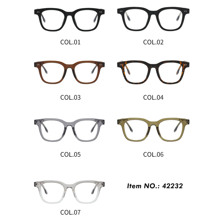 Jude Unisex Square Frame Anti-Blue Light Blocking Glasses