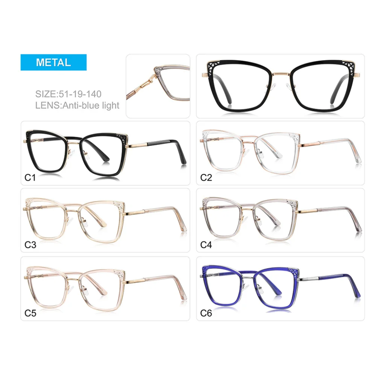 Esme Women's Cat-Eye Anti-Blue Light Glasses