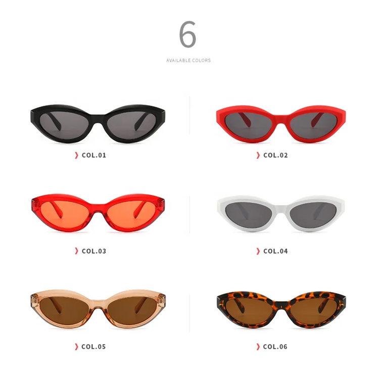 Haven Unisex Retro Oval Frame UV400 Sunglasses