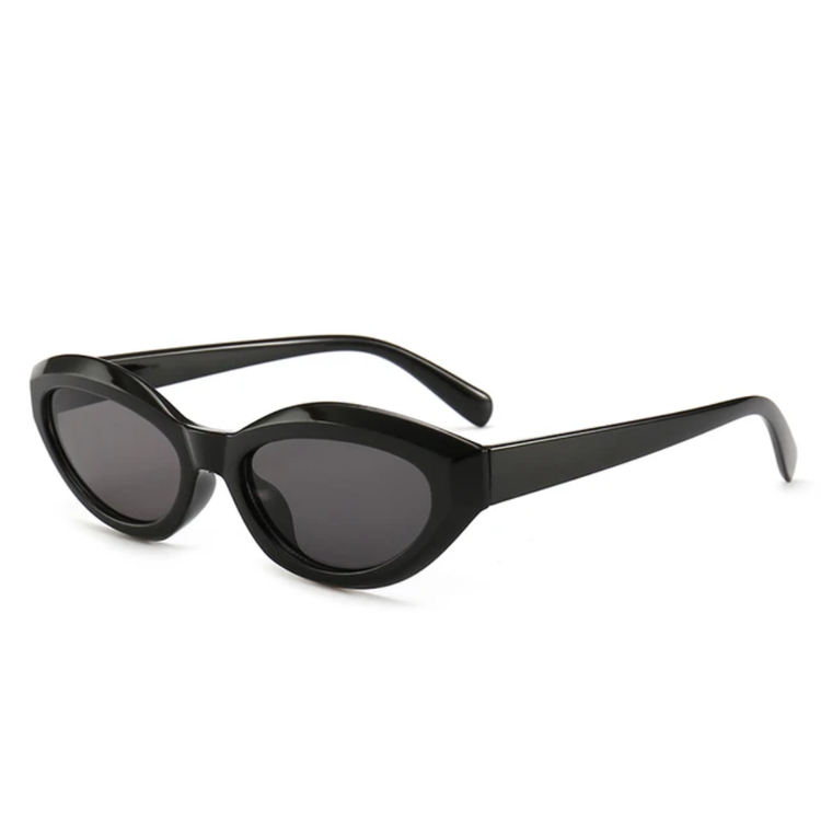 Haven Unisex Retro Oval Frame UV400 Sunglasses